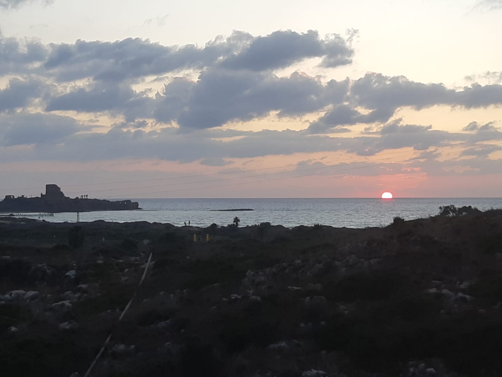 נוף לים בשקיעה מריף אירועים